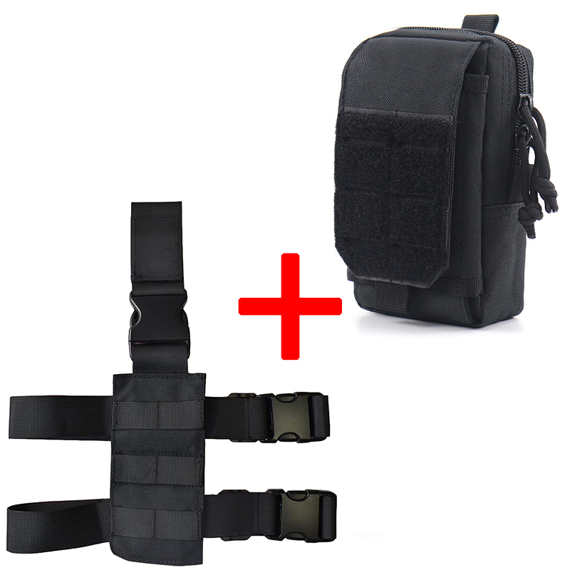 Edc Carry Belt - التكتيكية قطرة الساق منصة الفخذ مولي