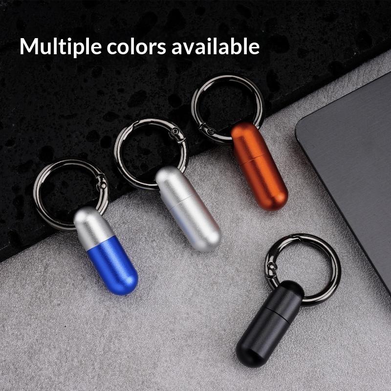 Edc Pill Carry - علبة أدوية جديدة من سبائك الألومنيوم