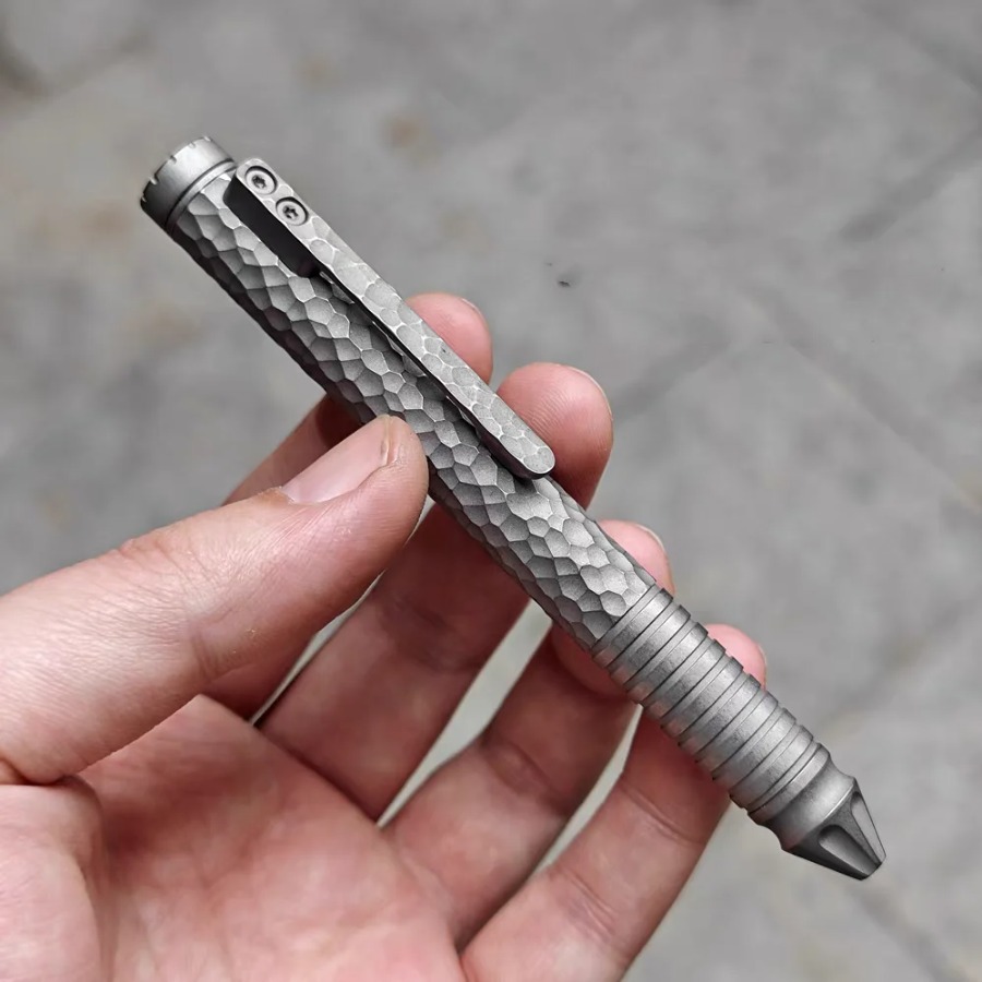 Edc Carry Pen - قلم من سبائك التيتانيوم TC4 للاستخدام
