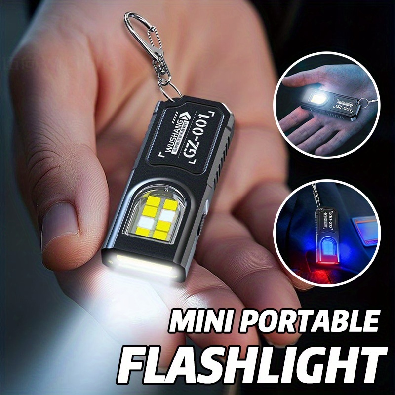 Keychain Flashlight - مصباح يدوي LED صغير قوي قابل