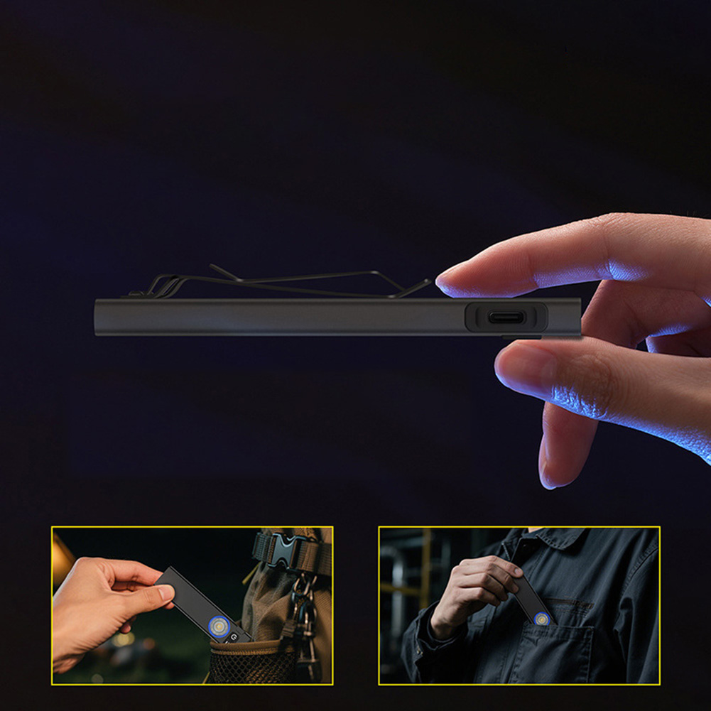 Edc Carry Positions - مصباح يدوي USB-C قابل لإعادة الشحن