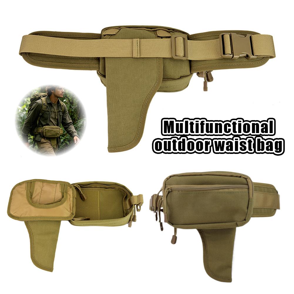 Edc Concealed Carry Belt - حقيبة خصر مخفية مضادة للسرقة، حقيبة