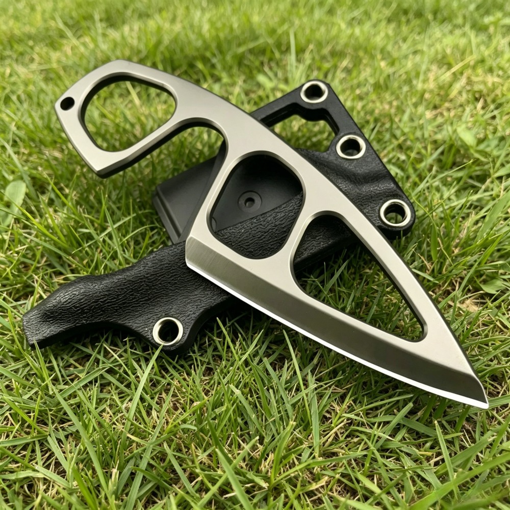 Edc Carry Fixed Blade Knife - سكين رقبة عالي الصلابة بشفرة 440C