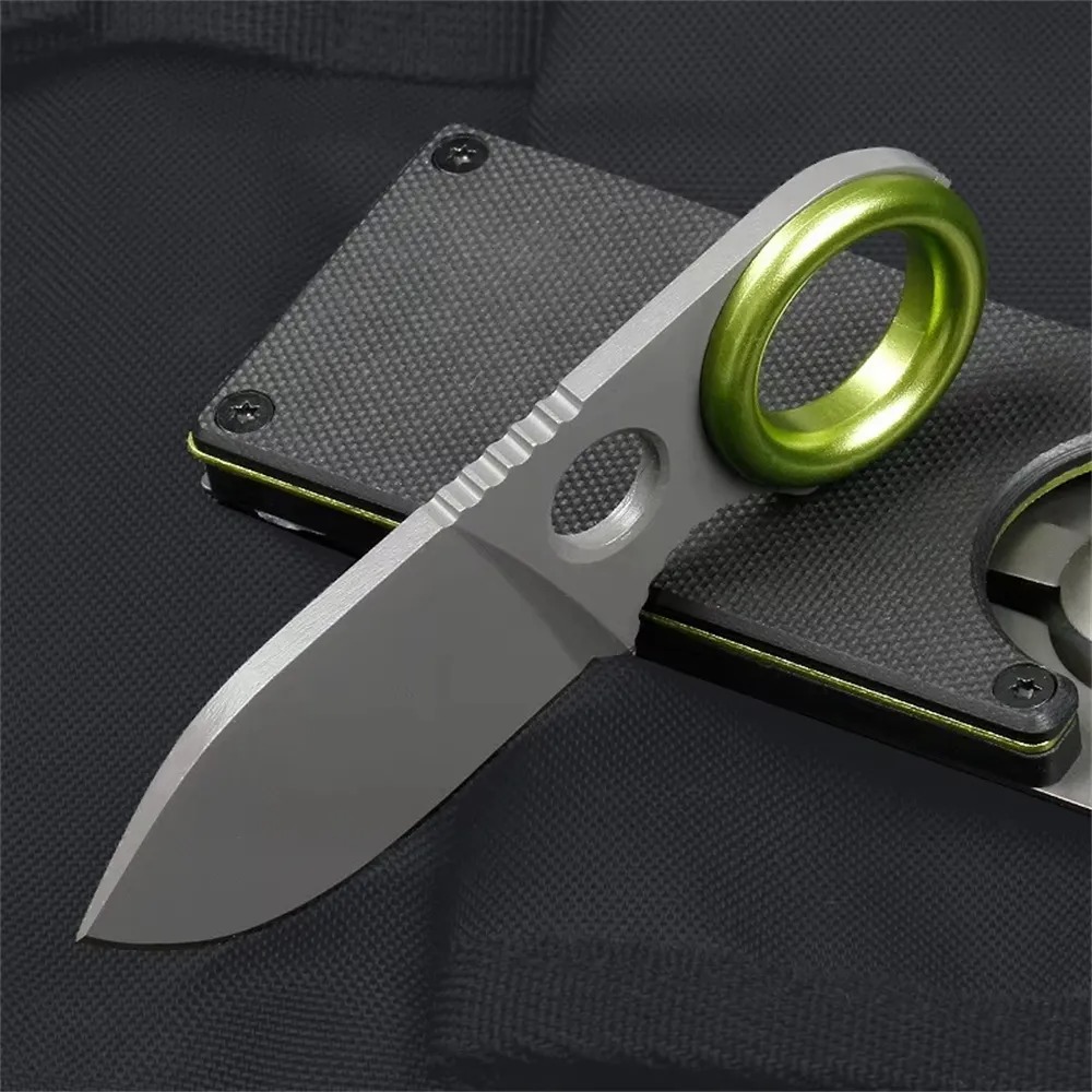 سكين جيب صغير بشفرة ثابتة من ا - مراجعة Edc Carry Fixed Blade Knife وسعره