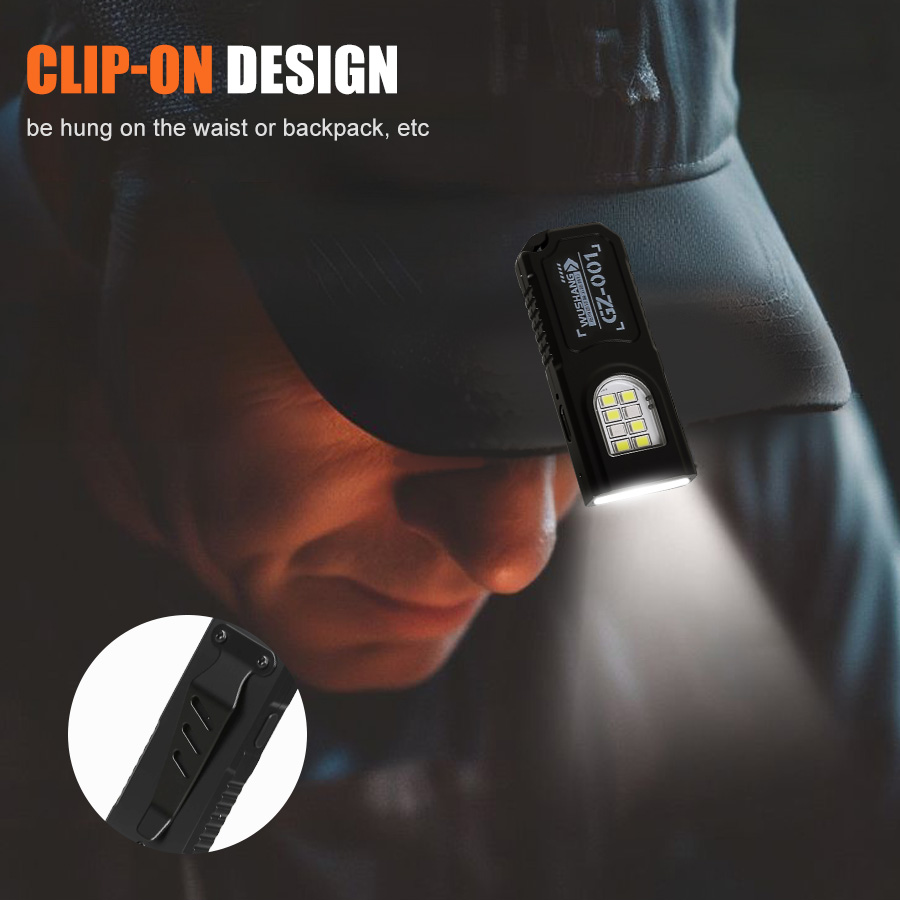 مصباح يدوي LED صغير قوي قابل ل - مراجعة Keychain Flashlight وسعره