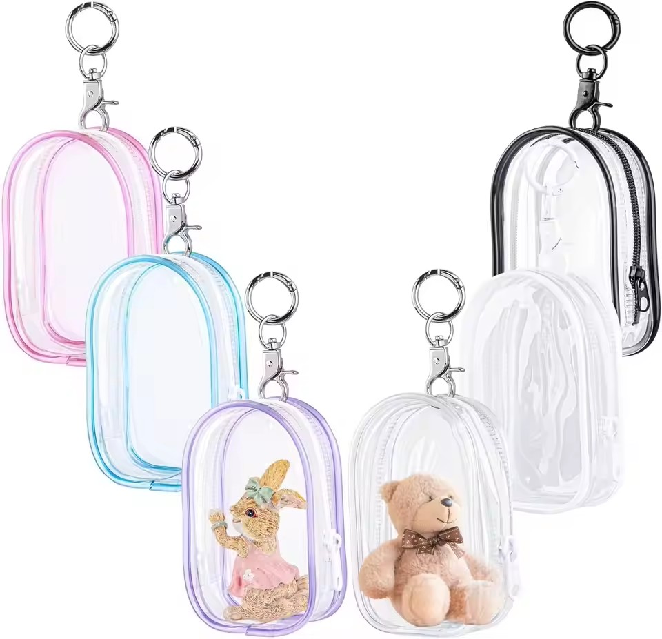 حافظة شفافة للدمى القطيفة مقاس - مراجعة Cable Winder Keychain وسعره