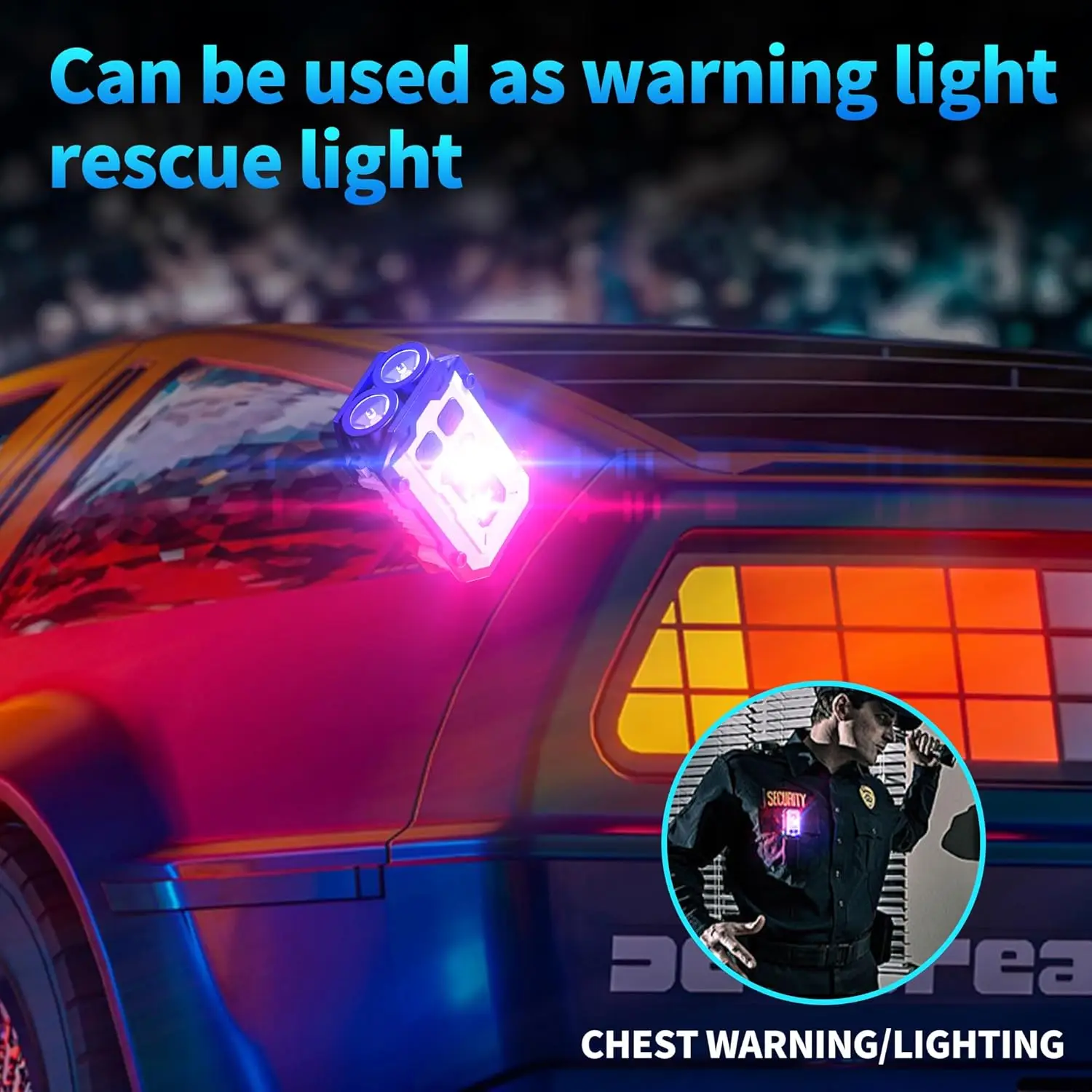 كليب على مصباح يدوي قابلة للشح - مراجعة Keychain Flashlight وسعره