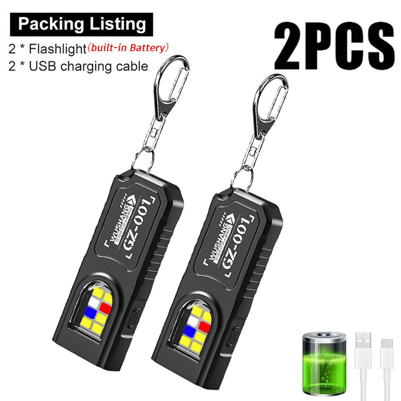 مصباح يدوي متعدد الوظائف قابل  - مراجعة Keychain Flashlight وسعره