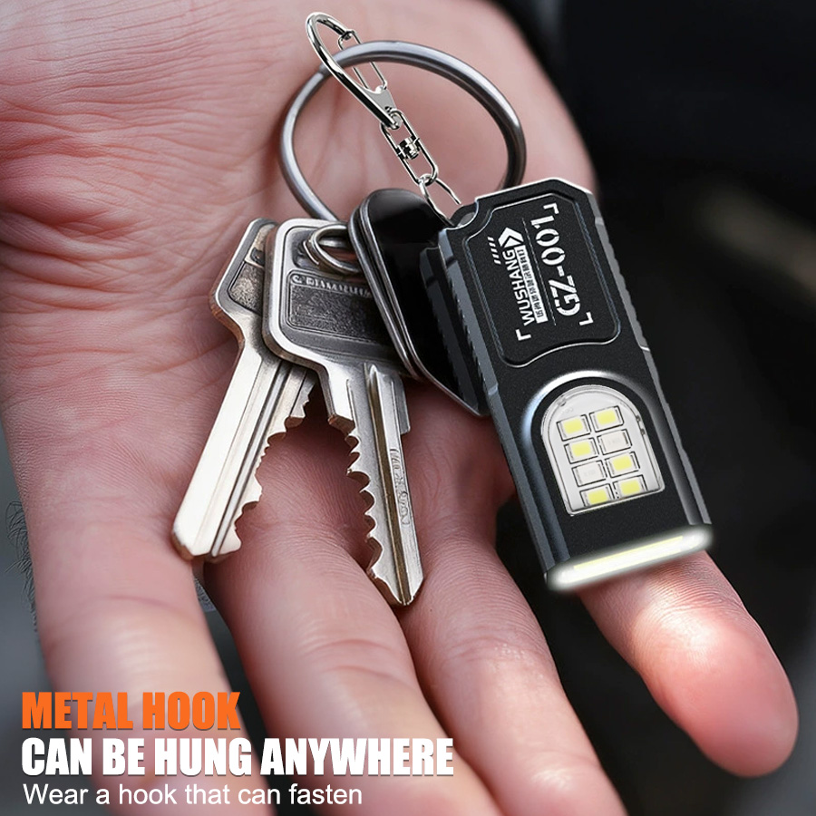 مصباح يدوي متعدد الوظائف قابل  - مراجعة Keychain Flashlight وسعره