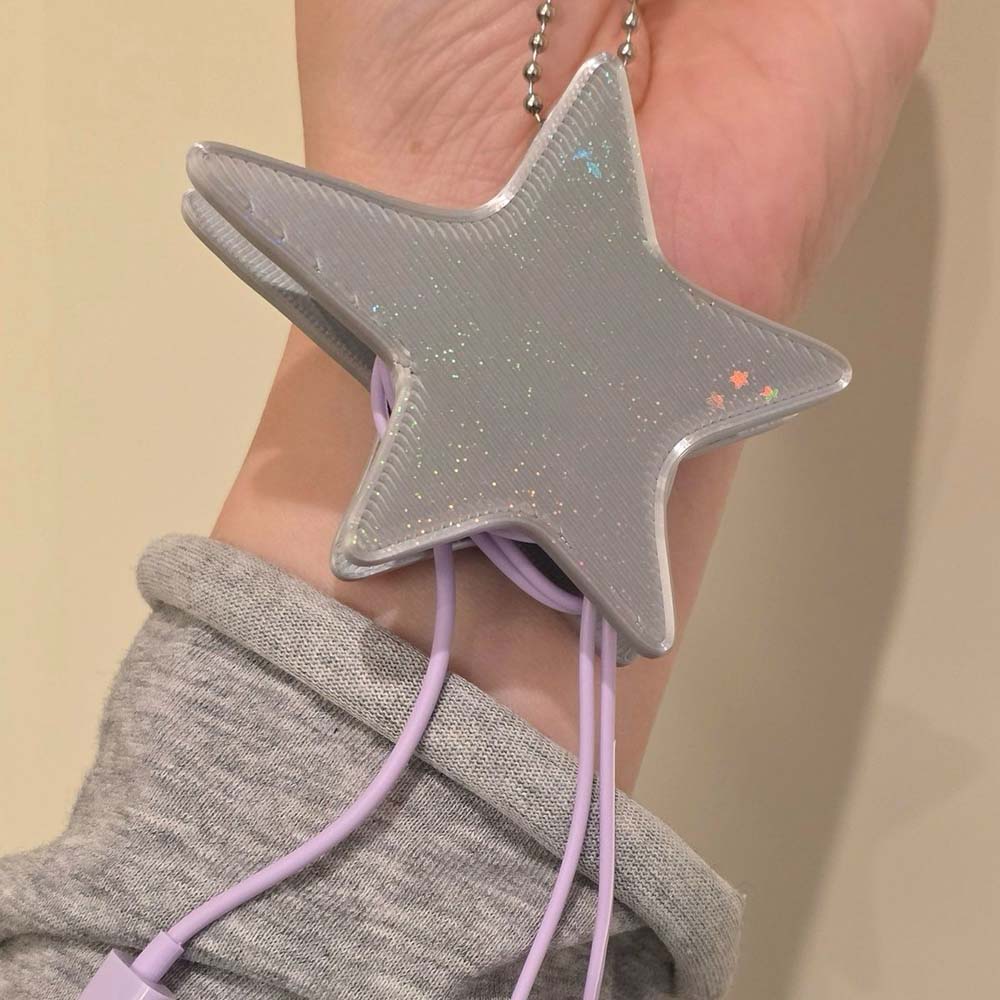 حامل كابلات على شكل نجمة ثلاثي - مراجعة Cable Winder Keychain وسعره