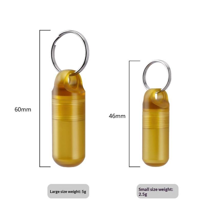 زجاجة صغيرة من البولي إيثيلين  - مراجعة Edc Pill Carry وسعره