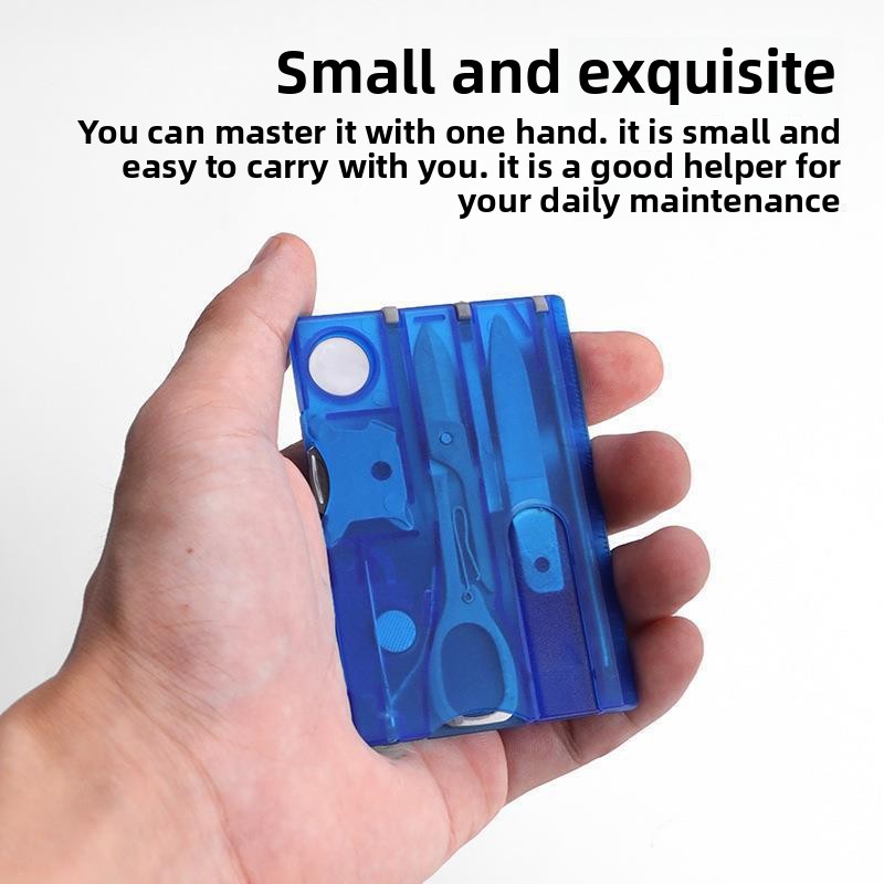 12 في 1 جيب بطاقة الائتمان الم - مراجعة Multitool Credit Card وسعره