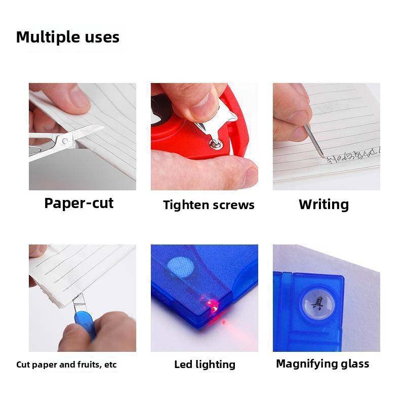 12 في 1 جيب بطاقة الائتمان الم - مراجعة Multitool Credit Card وسعره