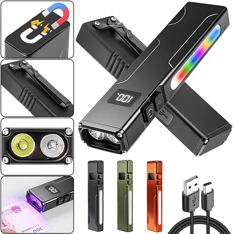 مصباح عمل متعدد الوظائف EDC مع - مراجعة Edc Carry Pen وسعره