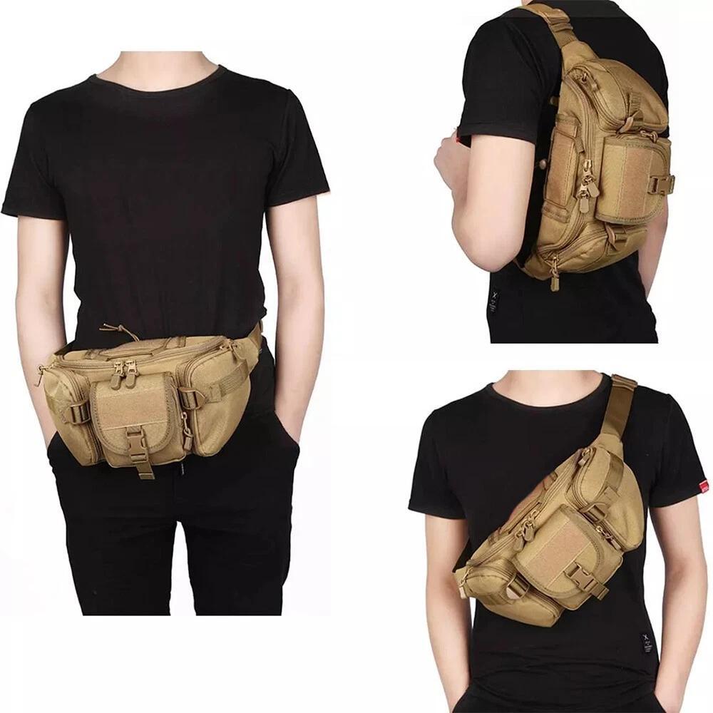 حزمة مراوح تكتيكية للرجال مخفي - مراجعة Edc Carry Bag For Men وسعره