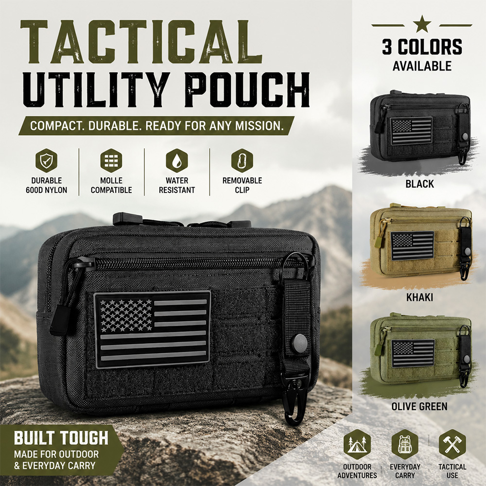 حقيبة تكتيكية متعددة الاستخدام - مراجعة Edc Carry Pocket وسعره