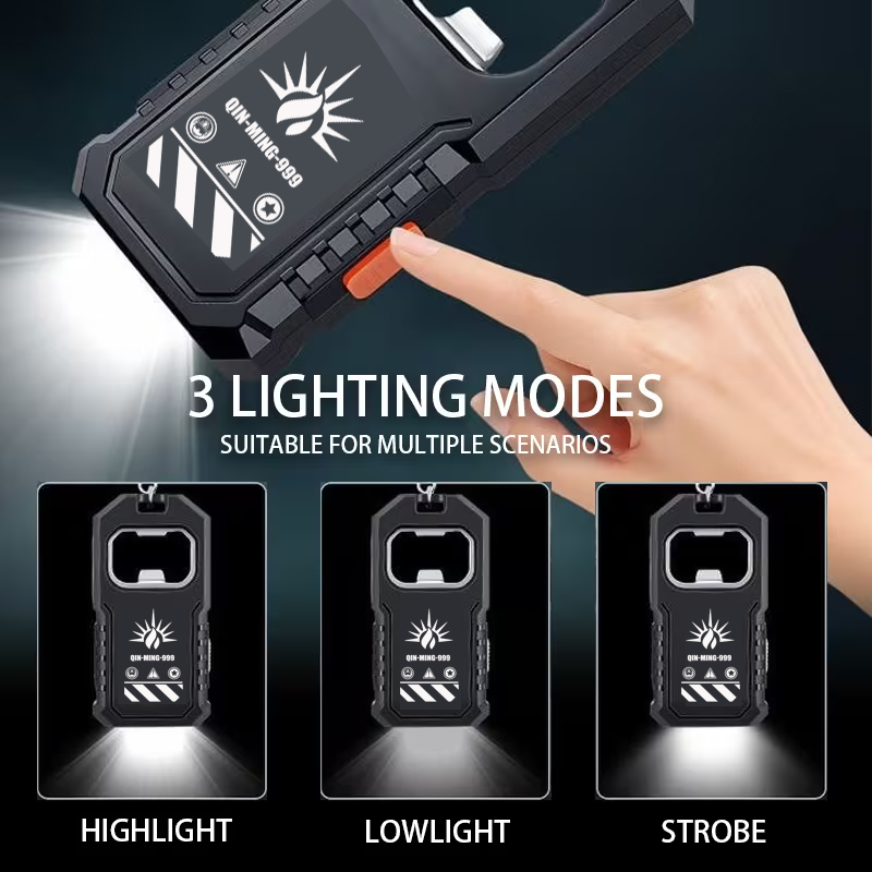 مصباح يدوي LED محمول قابل لإعا - مراجعة Keychain Flashlight وسعره