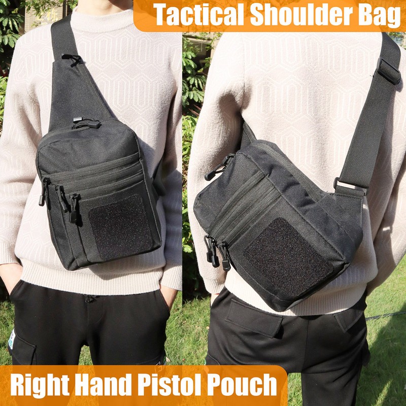 جديد التكتيكية حقيبة صدر للرجا - مراجعة Edc Carry Bag For Men وسعره