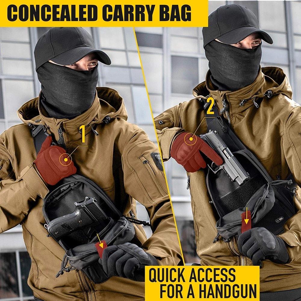 حقيبة الصيد Crossbody الرافعة  - مراجعة Edc Carry All وسعره