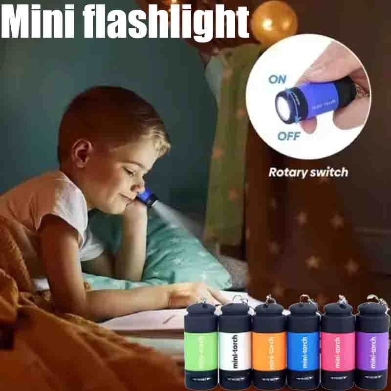 مصباح يدوي صغير قابل لإعادة ال - مراجعة Keychain Flashlight وسعره