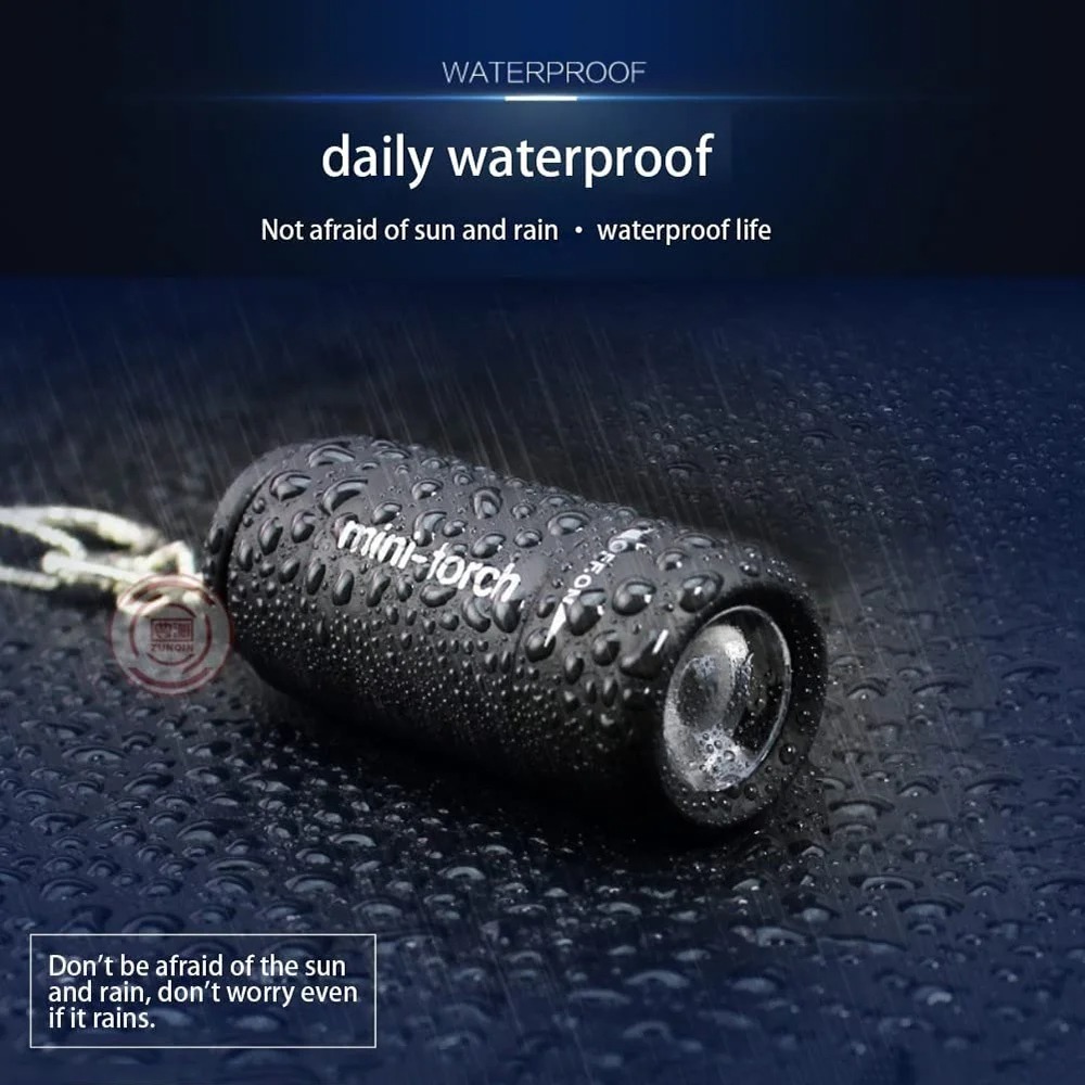 مصباح يدوي صغير قابل لإعادة ال - مراجعة Keychain Flashlight وسعره