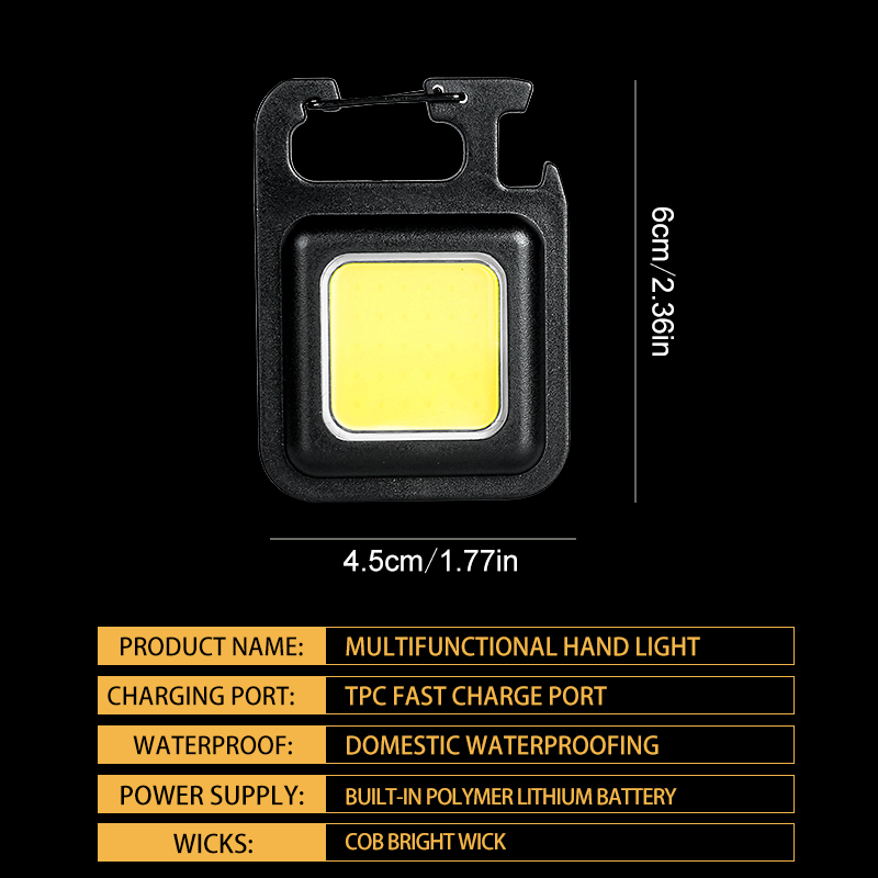 مصباح يدوي صغير فائق السطوع قا - مراجعة Keychain Flashlight وسعره