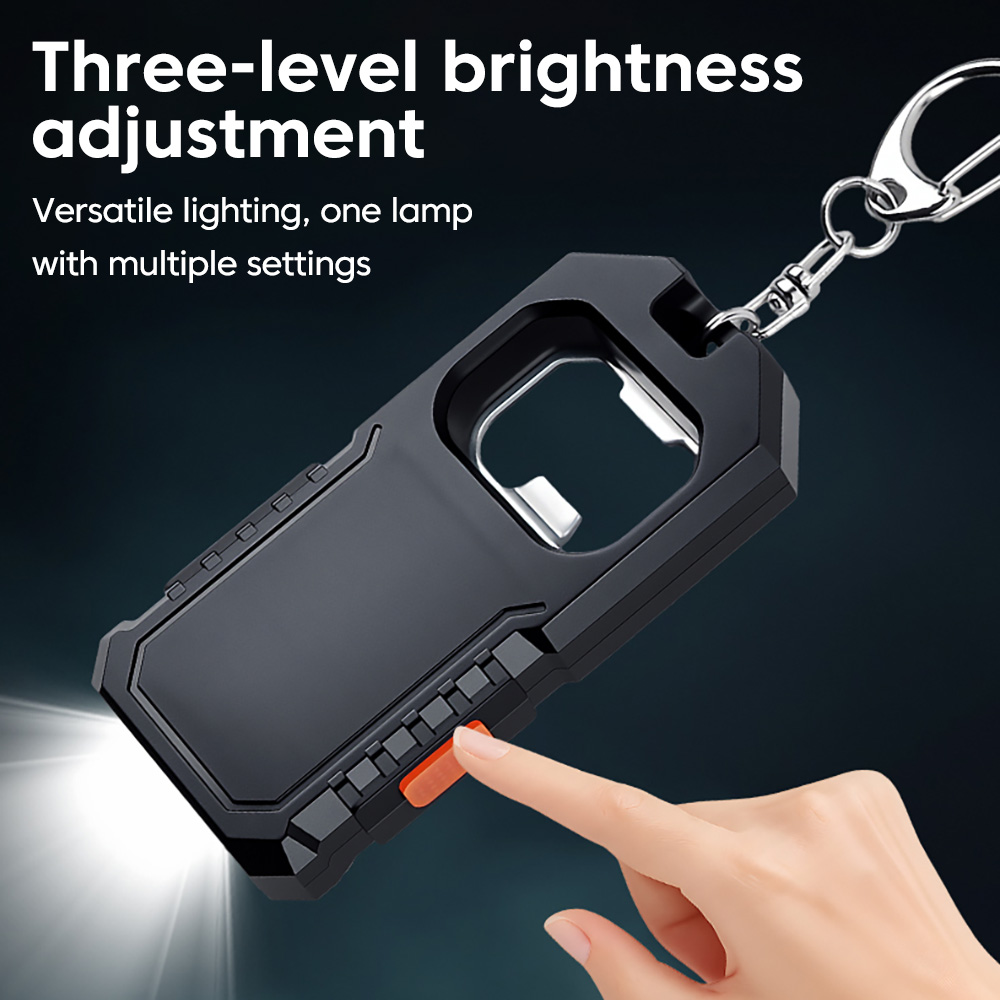مصباح يدوي متعدد الوظائف مع سل - مراجعة Keychain Flashlight وسعره